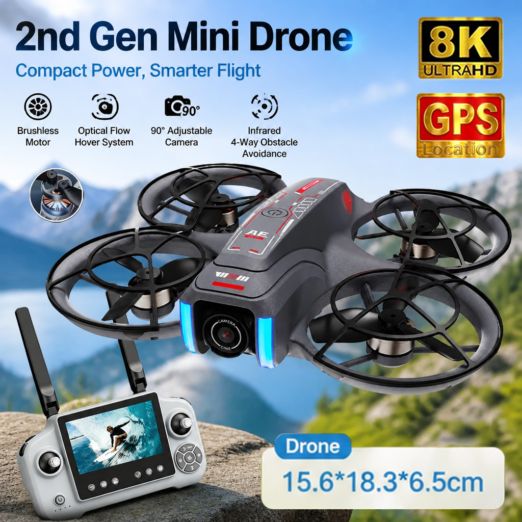New 2nd AE21 GPS Drone Profess - Drone Surveying review and price