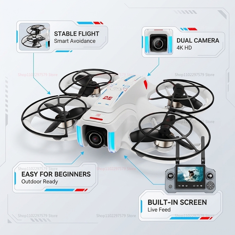 New 2nd AE21 GPS Drone Profess - Drone Surveying review and price