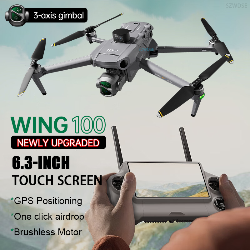 2026 Wing 100 GPS Drone 3-axis - Drone Thermal Imaging review and price