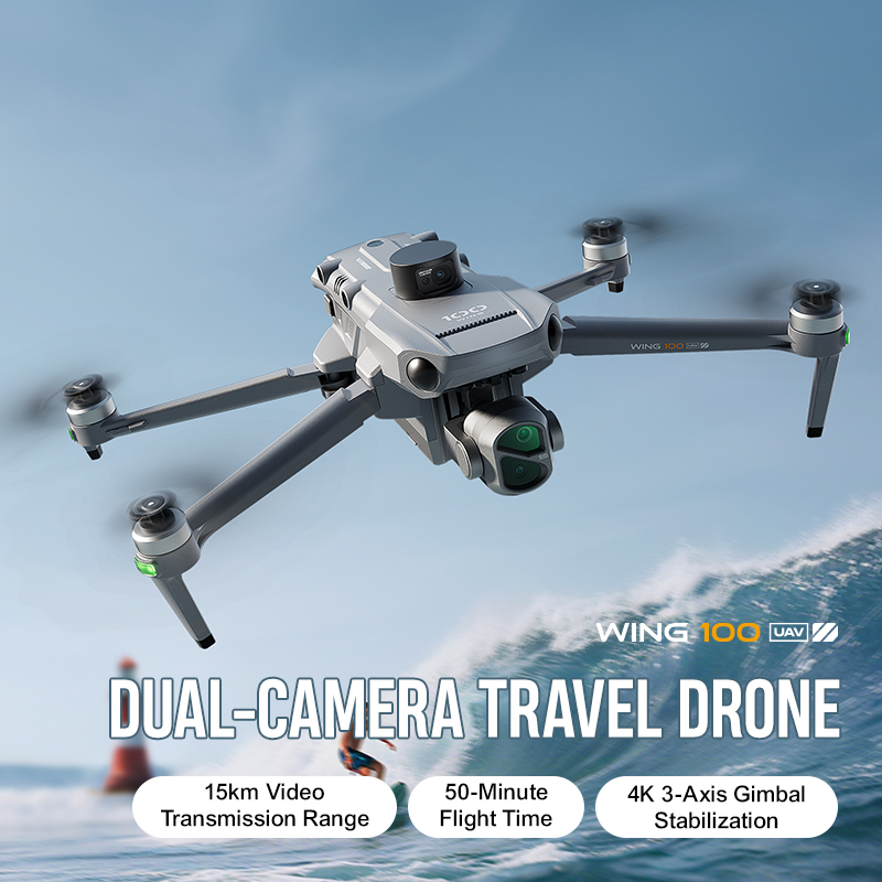 2026 Wing 100 GPS Drone 3-axis - Drone Thermal Imaging review and price